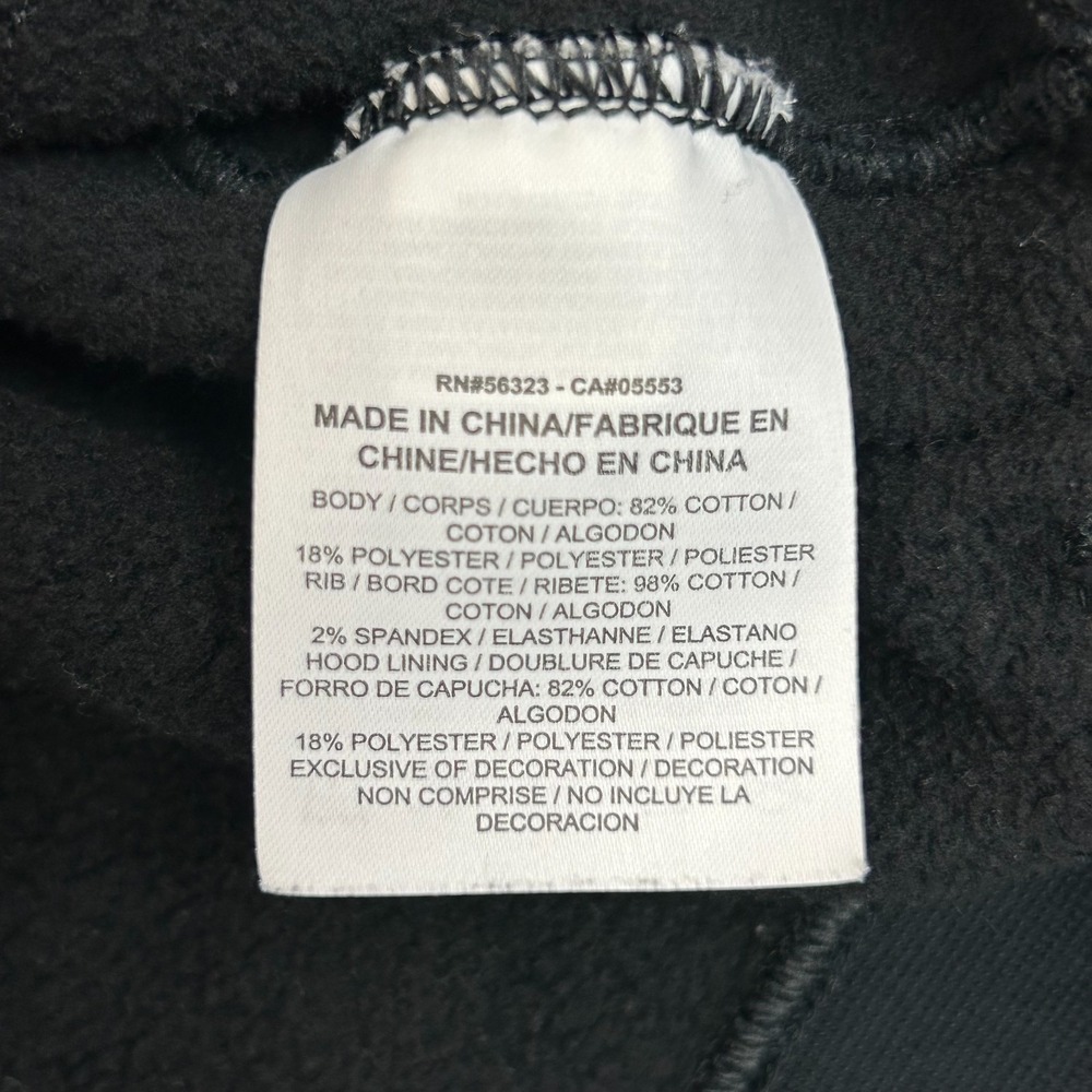 Nike Kyrie Irving Hoodie Mens XL Black Just Do It Fleece Lined Cotton Outdoor - Picture 9 of 16
